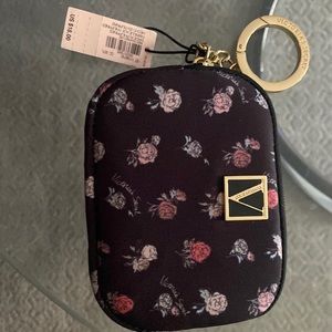 Victoria secret coin purse or card holder with a clip for easy access